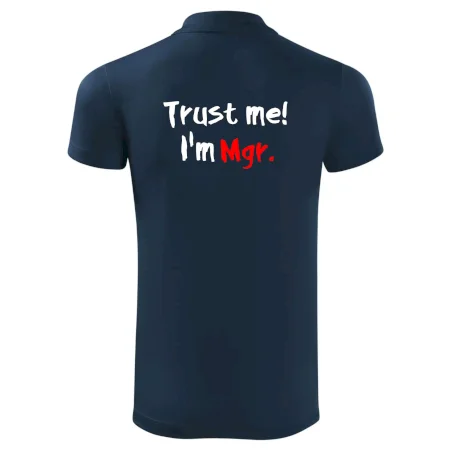 Trust me I´m  Mgr. / Ver mi som Magister.