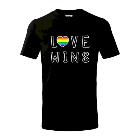 Love wins nápis
