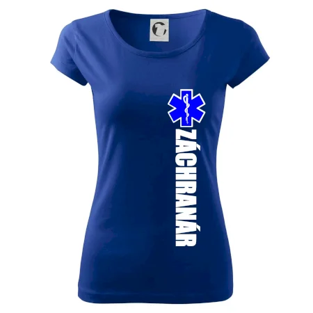 Nápis Záchranár + hviezda