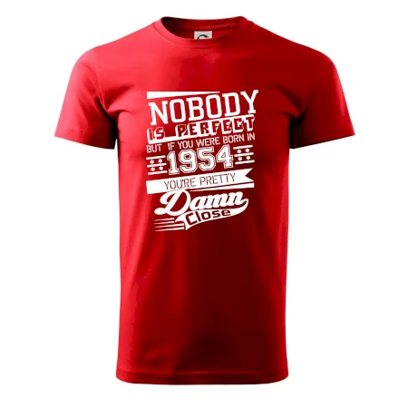 Nobody is perfect - 1954