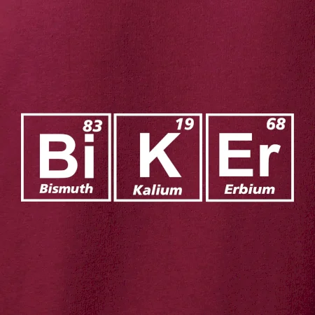 Biker - Tabuľka prvkov