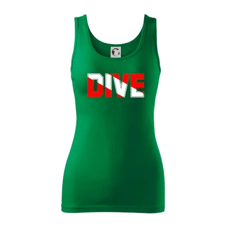 Dive nápis vlajka