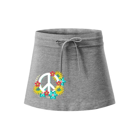 Peace symbol abstraktný