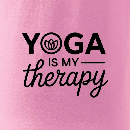 Yoga Is My Therapy nápis