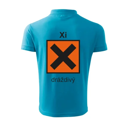 Xi Dráždivý - Výstražná tabuľka na tričku