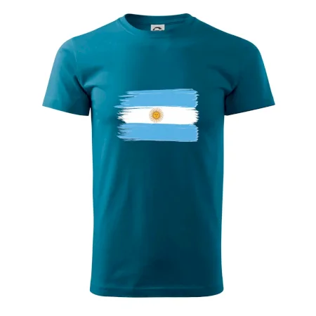 Argentína vlajka kreslená štetkou