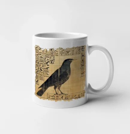 Egyptské hieroglyfy vták