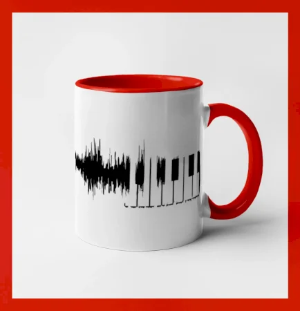 Piano ekg - priebeh skladby