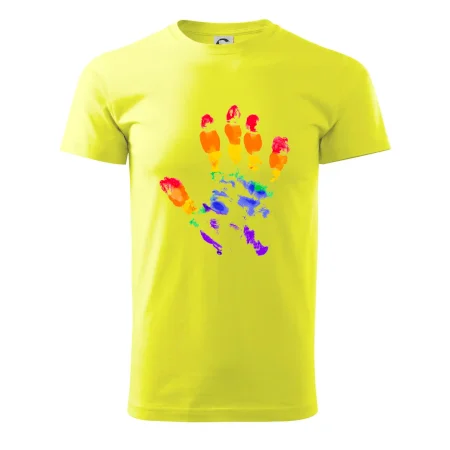 LGBT hand print