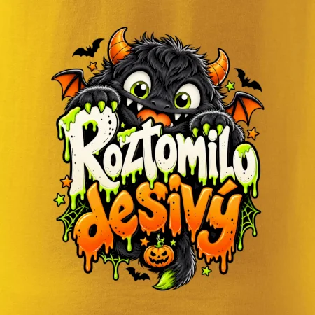 Roztomilo desivý - chlpatý príšerák