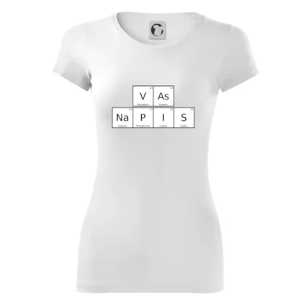 Vlastný nápis - periodická tabuľka