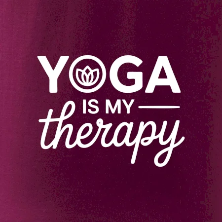Yoga Is My Therapy nápis