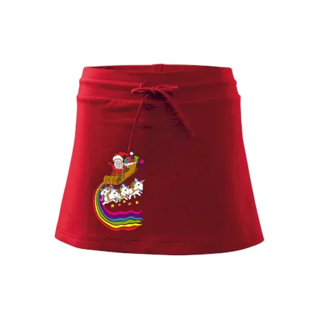 Santa a jednorožce (Pecka design)