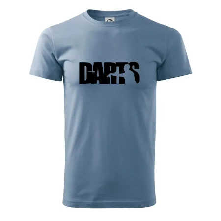 Darts - nápis so šípkarom