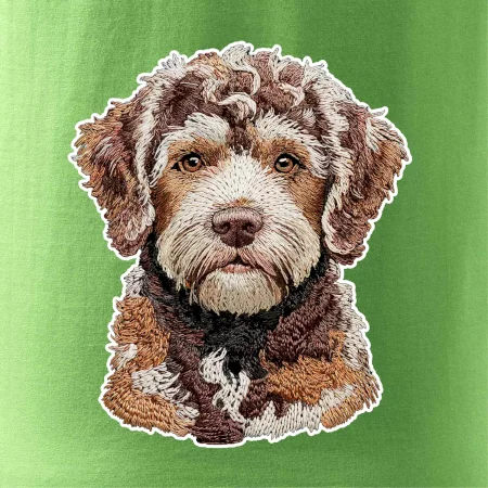 Lagotto romagnolo vyšívaná hlava