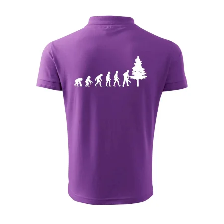 Evolúcia drevorubač - píla a strom