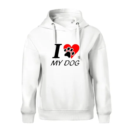 I love my dog - nápis