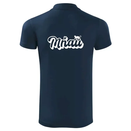 Mňau nápis