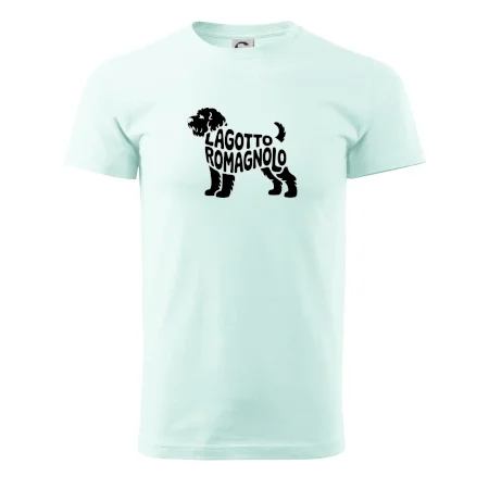 Lagotto romagnolo nápis v tele