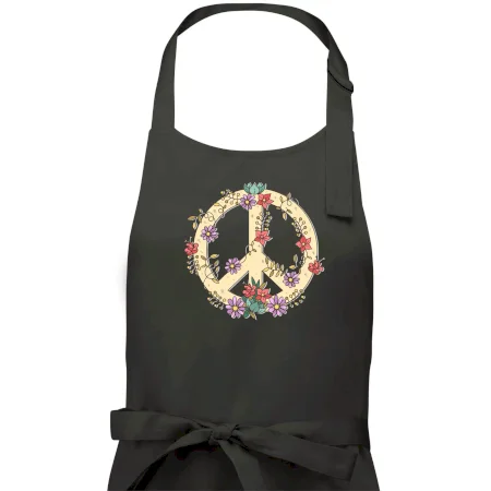 Peace symbol pieskový