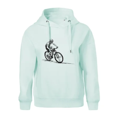 MTB kreslený cyklista