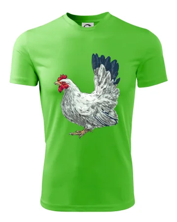 Sliepka kreslená biela
