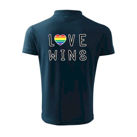 Love wins nápis