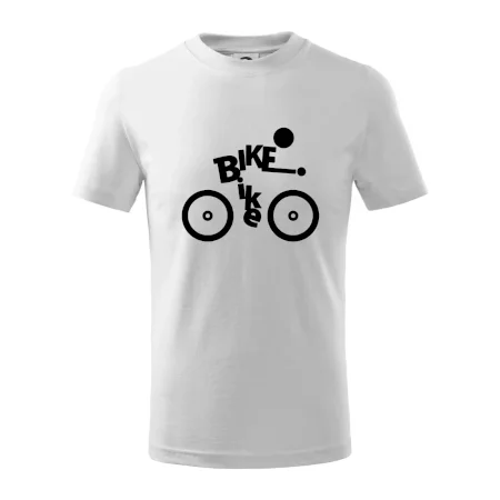 Bike nápis postava