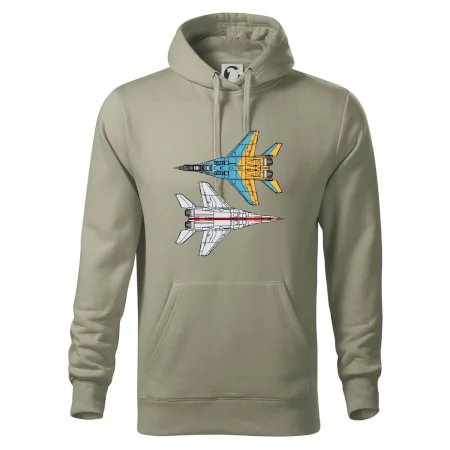 Mig 29 Fulcrum zo spoda a zo shora