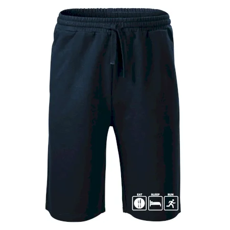 Eat sleep run štvorce