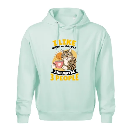 I like cats and coffee and maybe 3 people