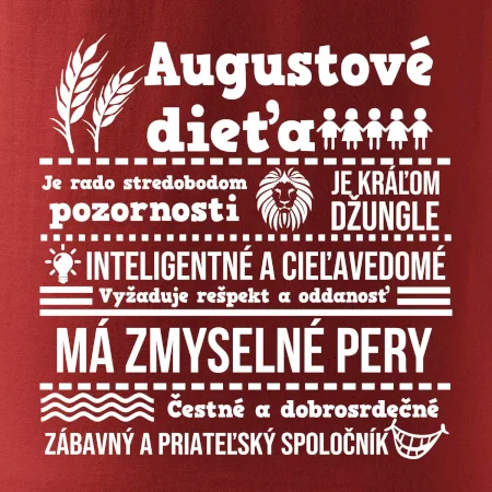 Narodeniny August