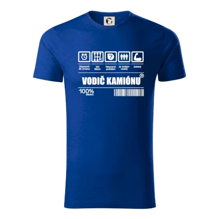 Čiarový kód - Vodič kamiónu