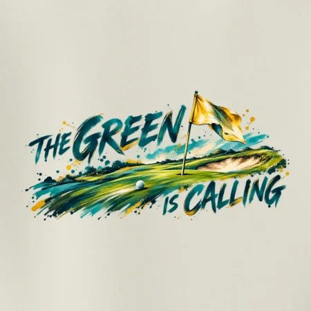 The green is calling malovaný golf