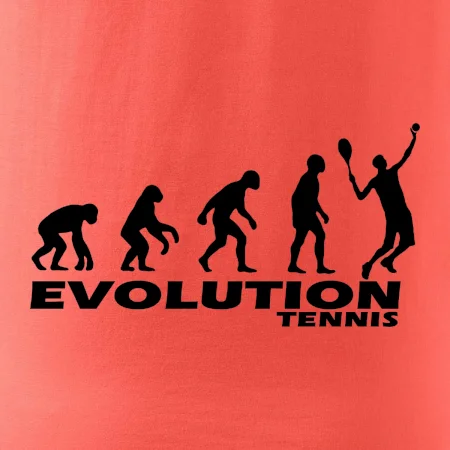 Evolúcia tenis chlapec
