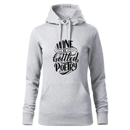 Wine is bottled poetry