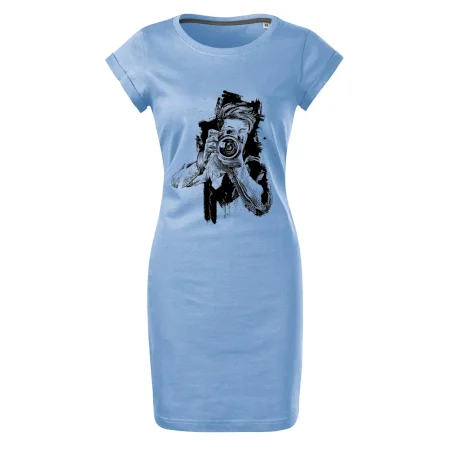 Fotograf kreslený ceruzkou