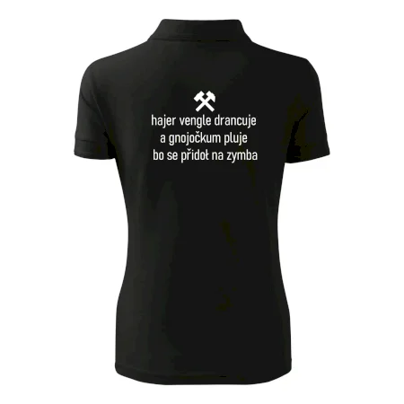 Hajer vengle drancuje a gnojočkum pluje bo se přidoł na zymba