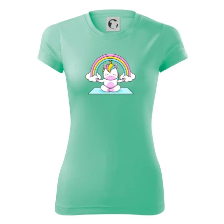 Yoga jednorožec - dúha