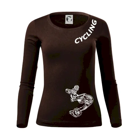Cycling nápis šikmo
