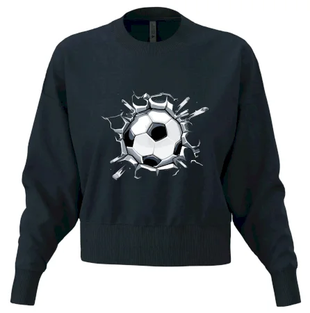 Futbalová lopta v triku
