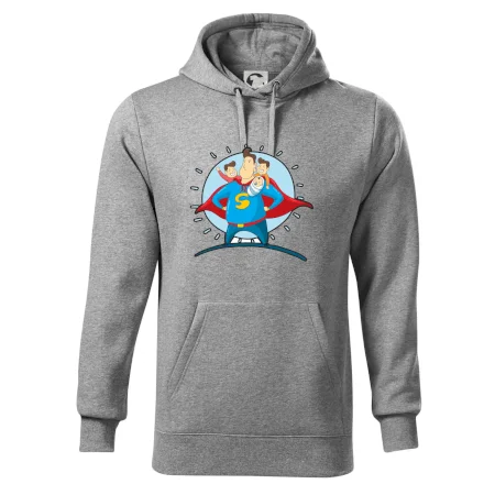 Táta superman - kluk, kluk a dítě