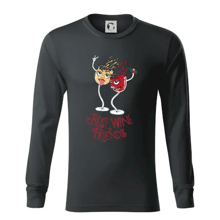 Best wine friends dancing (Pecka design)