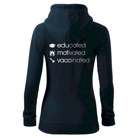 Educated motivated vaccinated