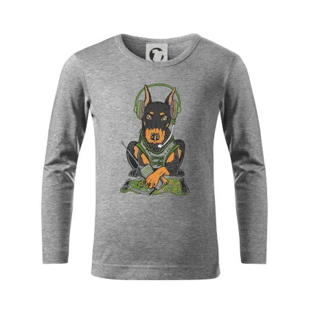 Bojový doberman (Pecka design)