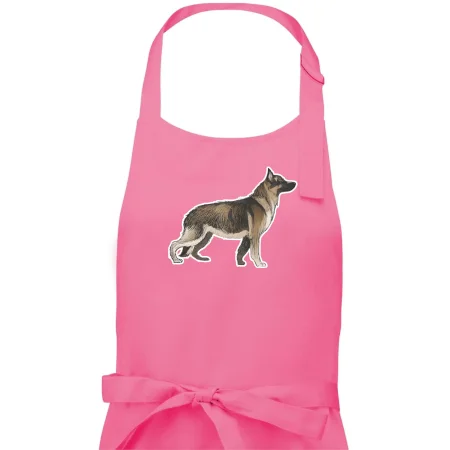 Nemecký ovčiak - hnedý kreslený