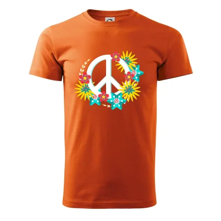 Peace symbol abstraktný