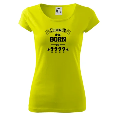 Legends are born in (Tvoj mesiac narodenia)