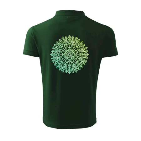 Mandala zelenožlutá