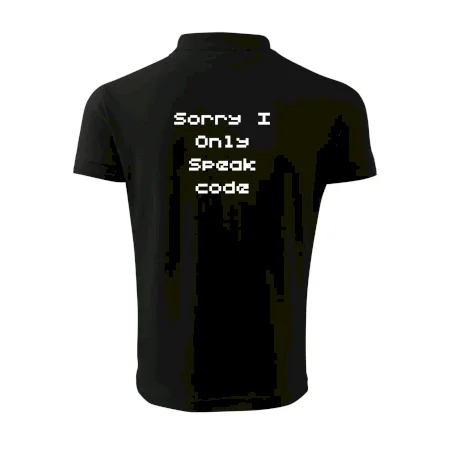 Sorry I Only Speak code